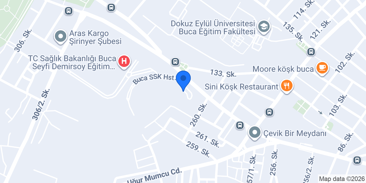 Poliklinik Kantin konumu