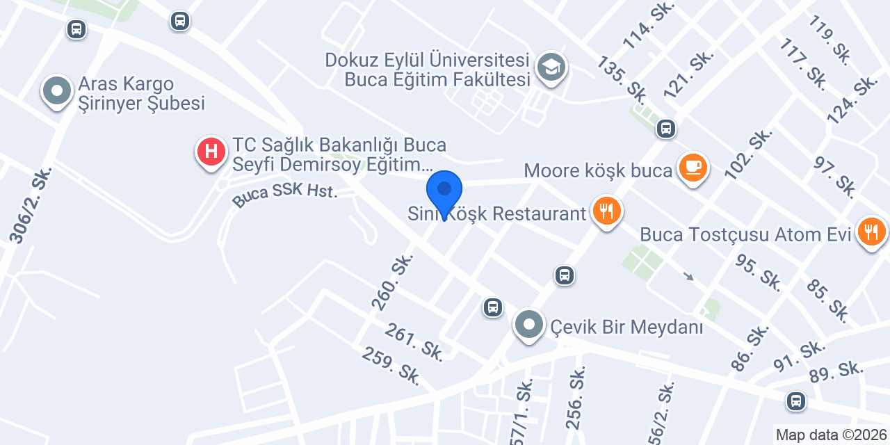 BUCA PAK KURU TEMİZLEME & ÜTÜ konumu
