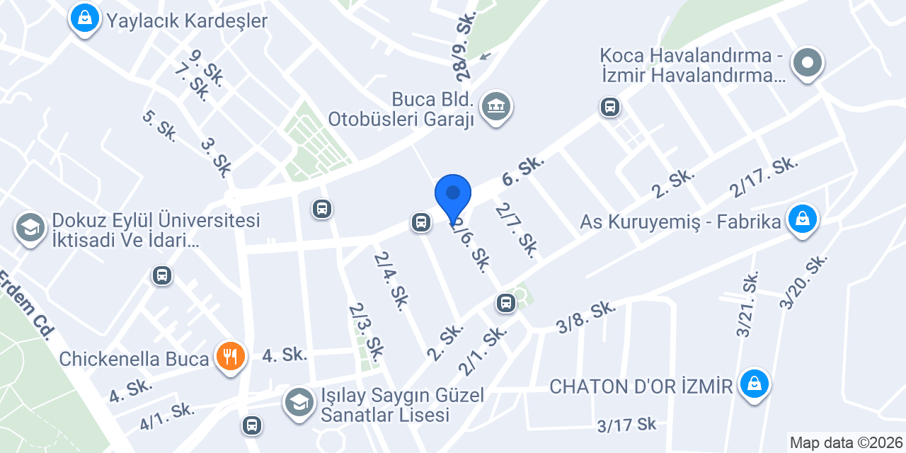 Kaçkar Ekmekçilik Unlu Mamülleri konumu