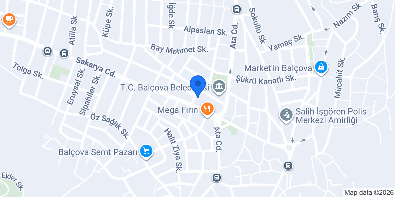 Başdaş Market Balçova konumu