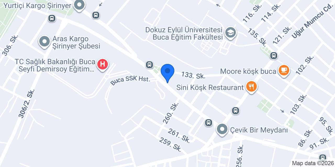 Buca Can Eczanesi konumu