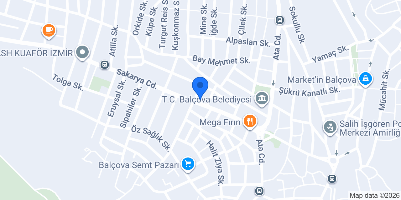 NE TOST BALÇOVA ŞUBE konumu