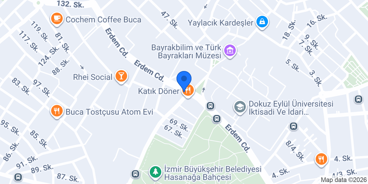 Aynalı Büfe konumu