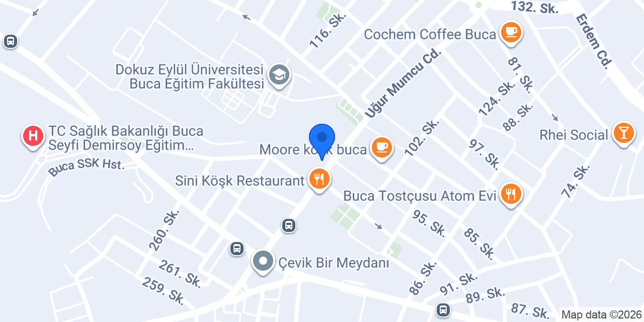 Saklı Köşk konumu