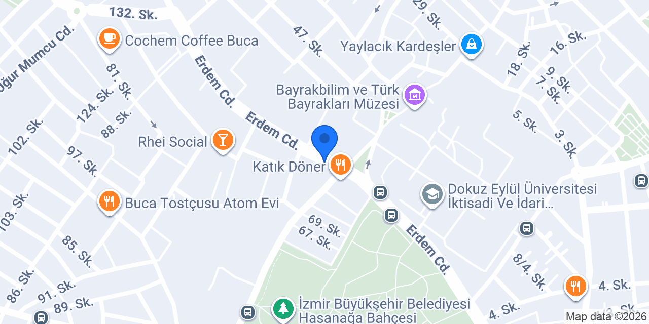 BUCA LEZZET DURAĞI konumu