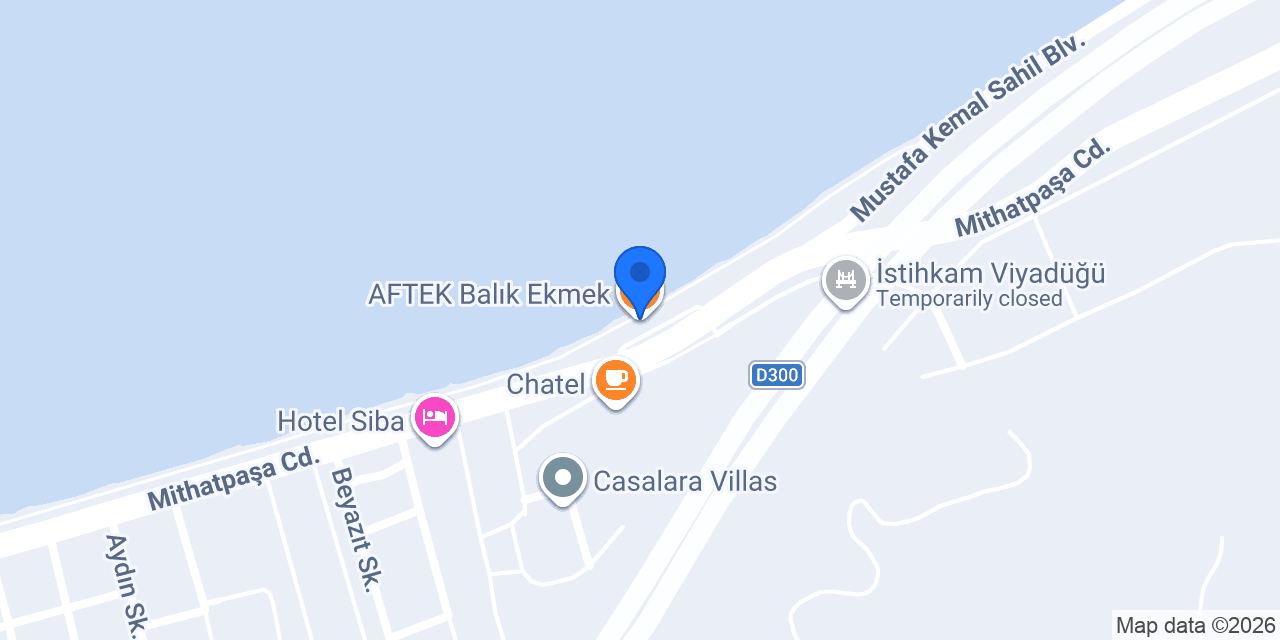 AFTEK Balık Ekmek konumu