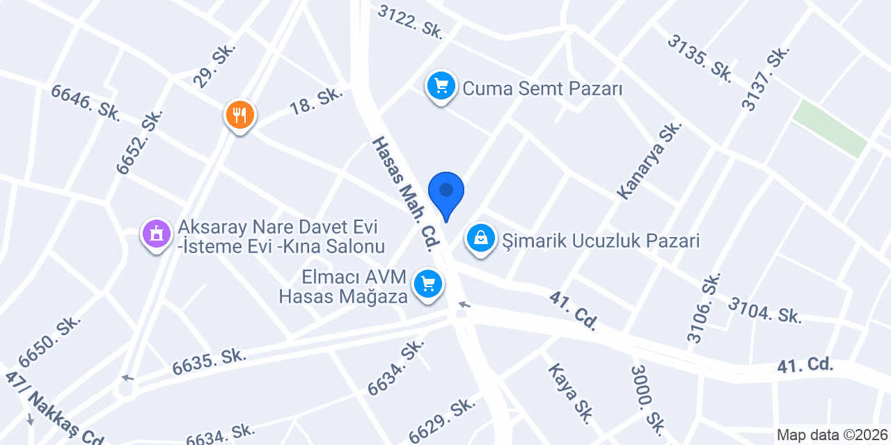 Koç kıymalı ve lahmacun salonu konumu
