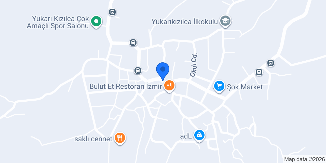 Yukarıkızılca Ortaokulu konumu