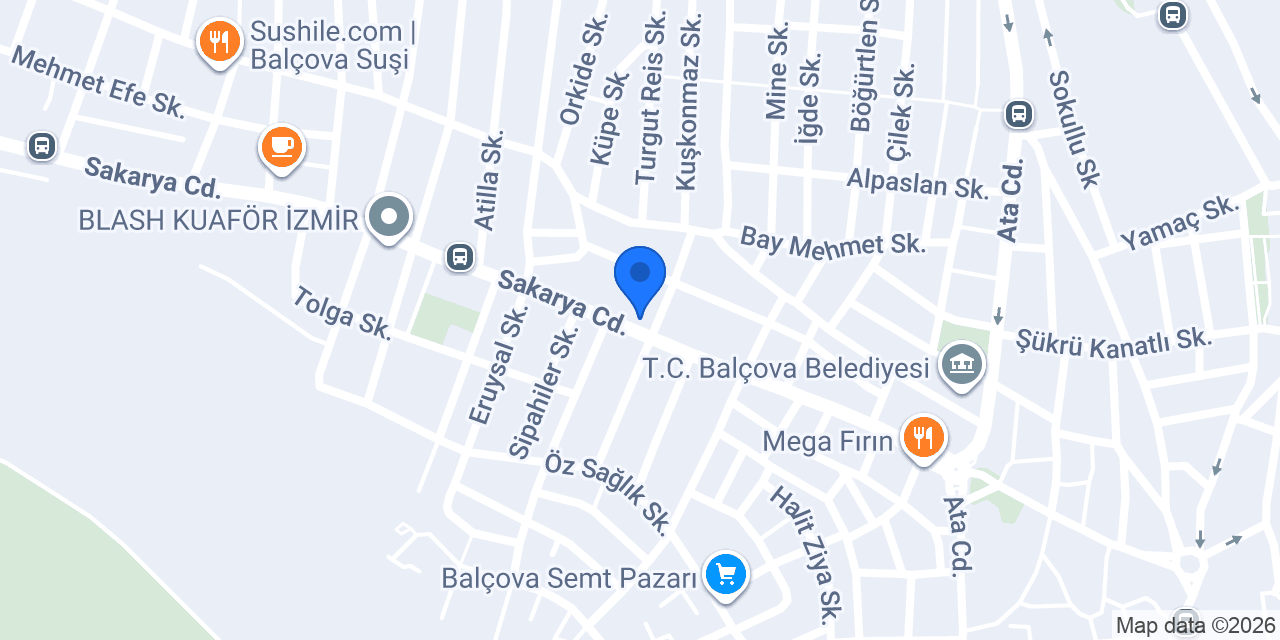 SEDAT GÜDER HAİR MAKE UP STUDİO konumu