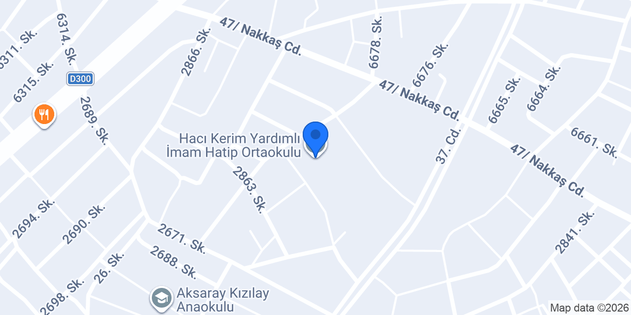 Hacı Kerim Yardımlı İmam Hatip Ortaokulu konumu