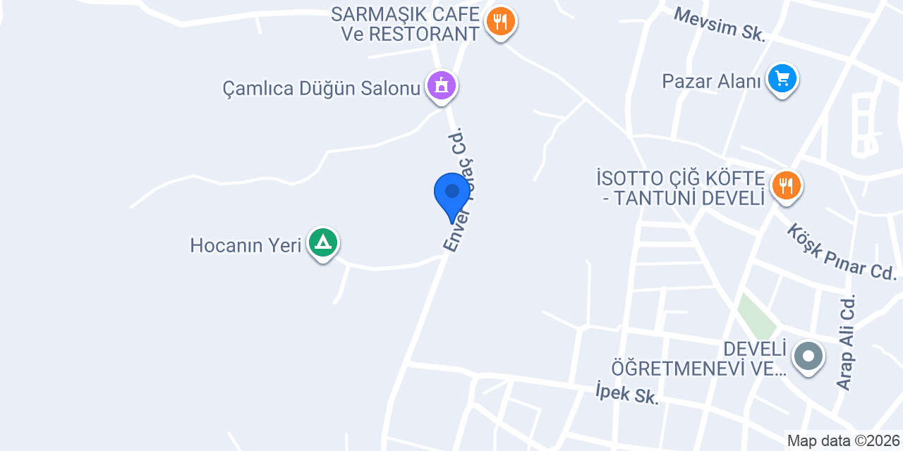 Gezen mutfak konumu