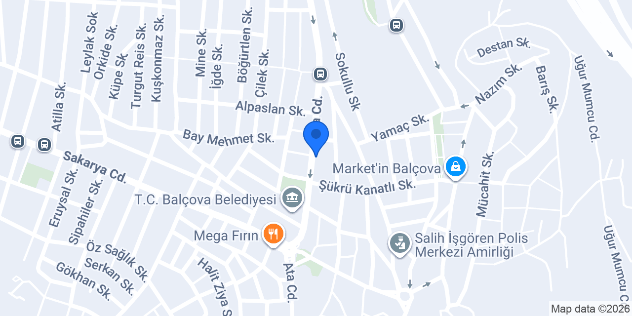 Çetin Mobilya konumu
