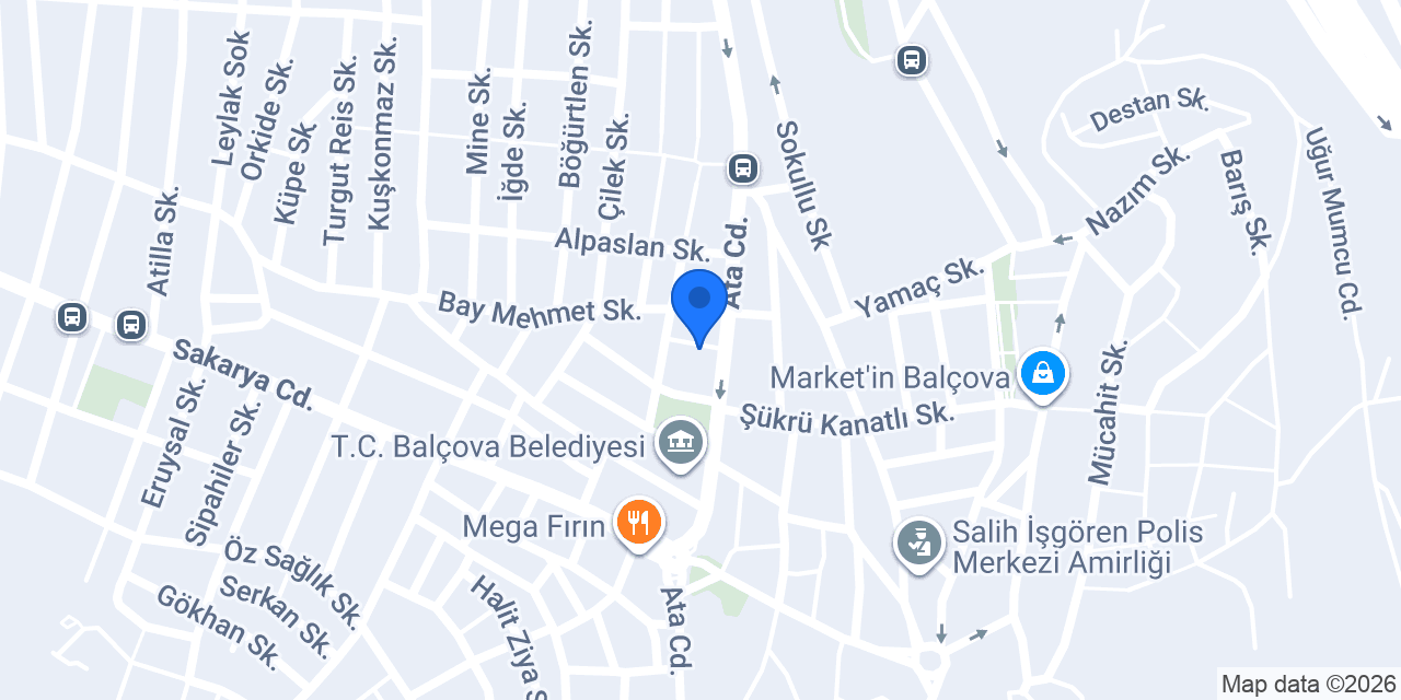 Akgül Çiçekçilik konumu
