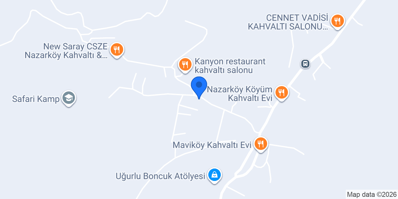 Boutique Cafe Restaurant Nazarköy konumu