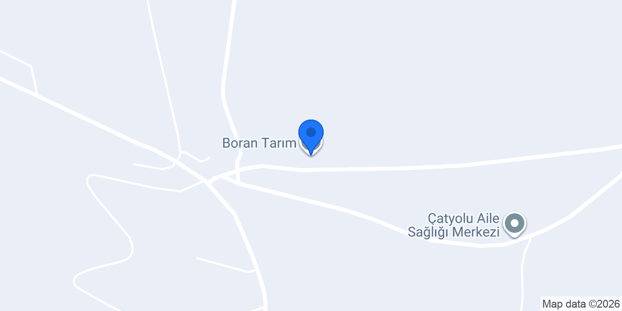 Boran Tarım konumu