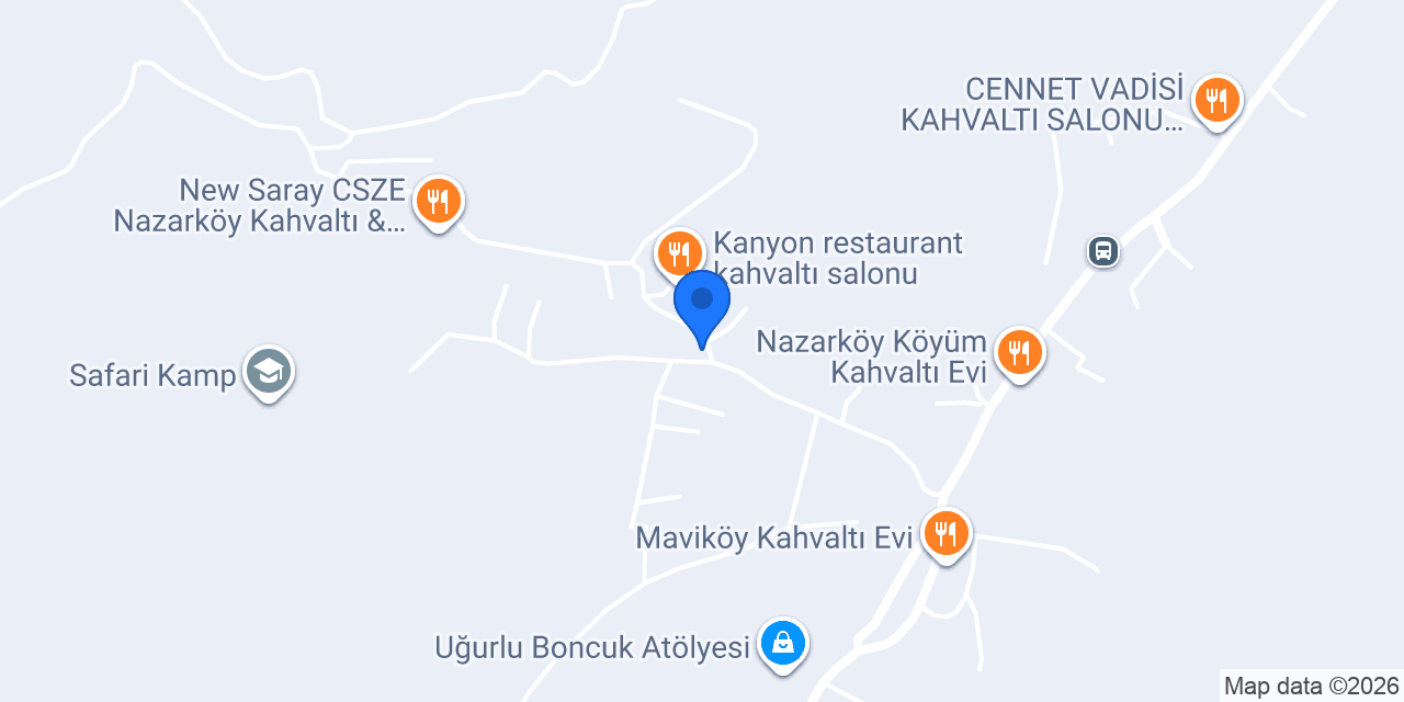 Küçükev Kahvaltı Salonu konumu