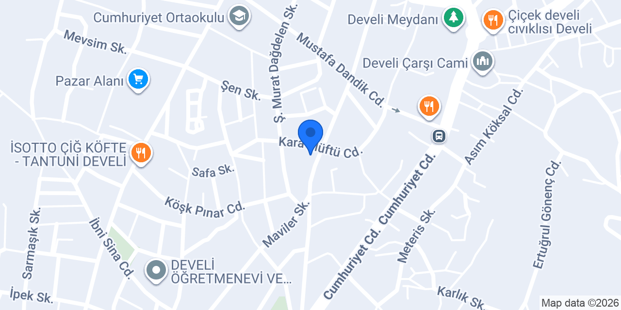 Anadolu Emlak konumu