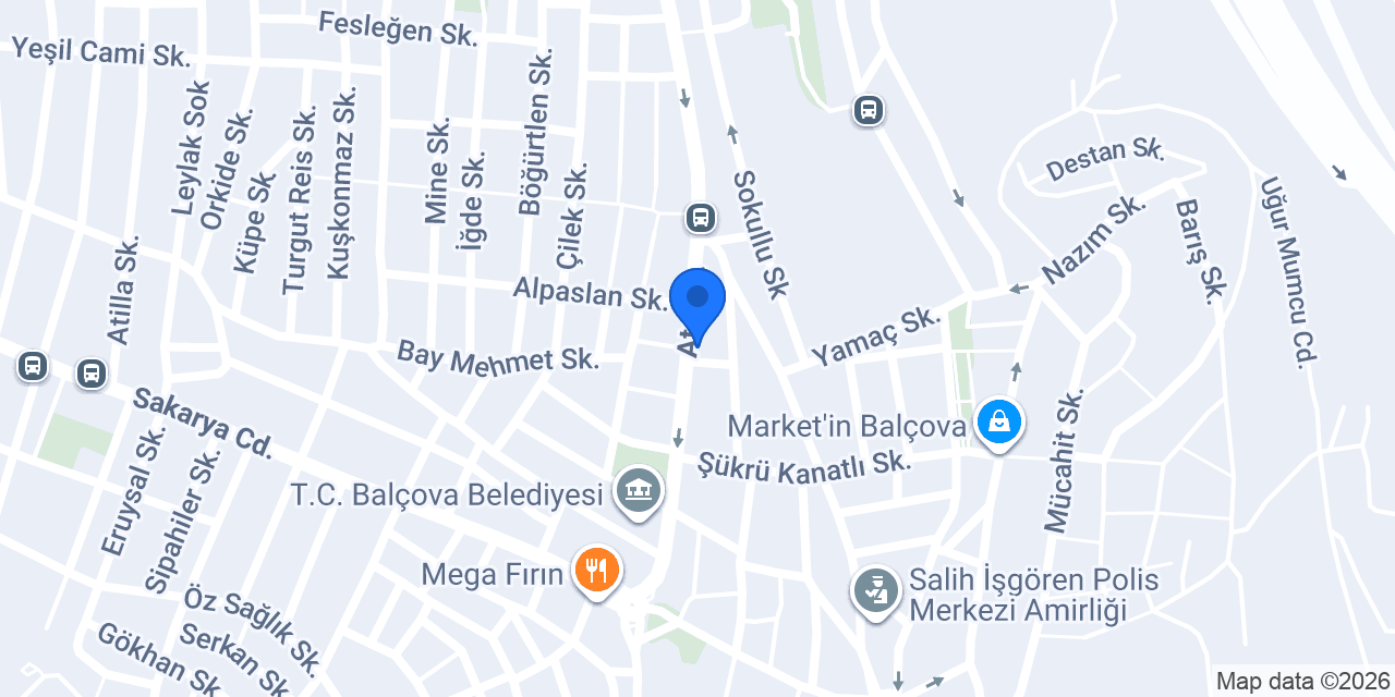 Balçova Kozmetik konumu