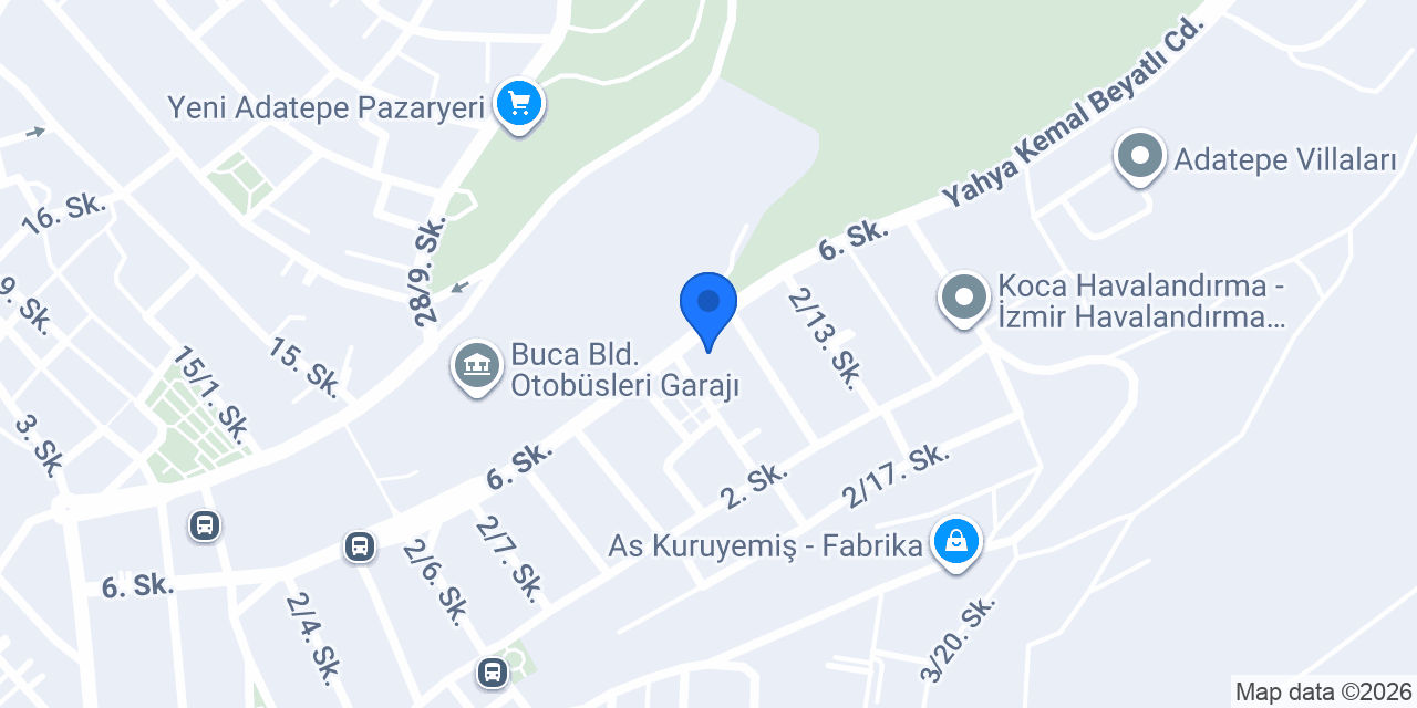 Egepar Rezidance Apart Otel konumu