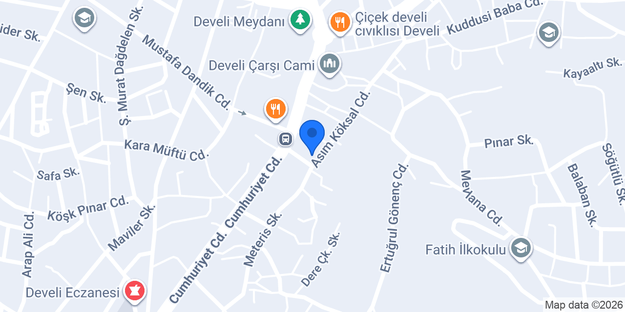 Lale Fırını konumu