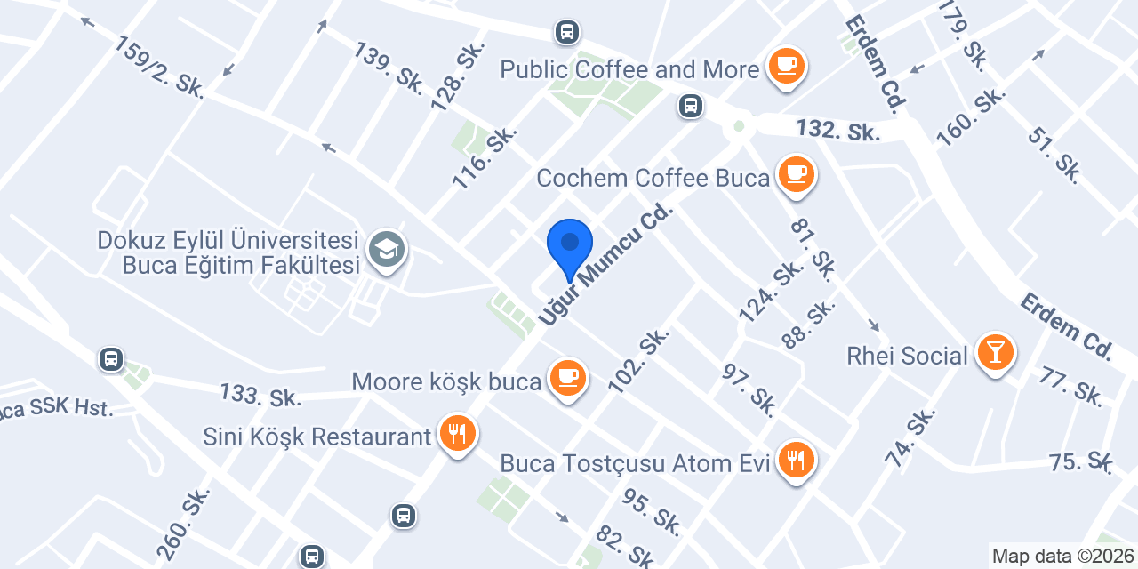 Özel Merkez Motorlu Taşıt Sürücüleri Kursu konumu