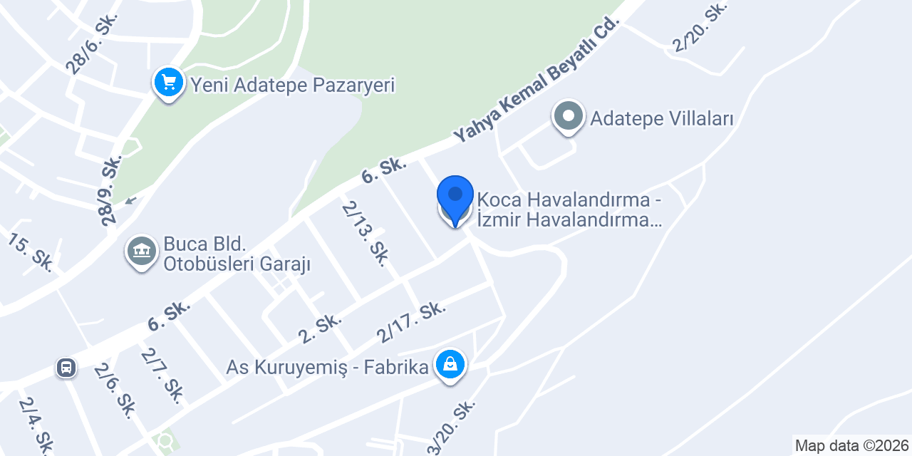 Teknik havalandırma konumu