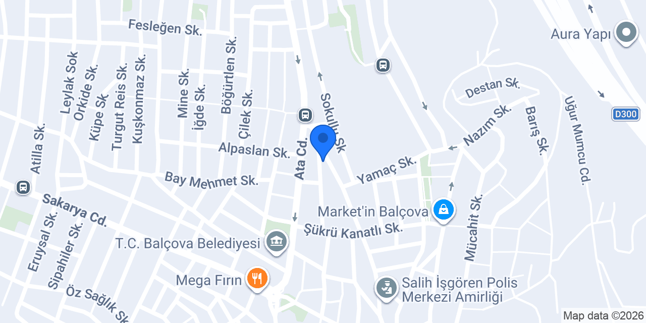 Gözde Erkek Kuaförü konumu