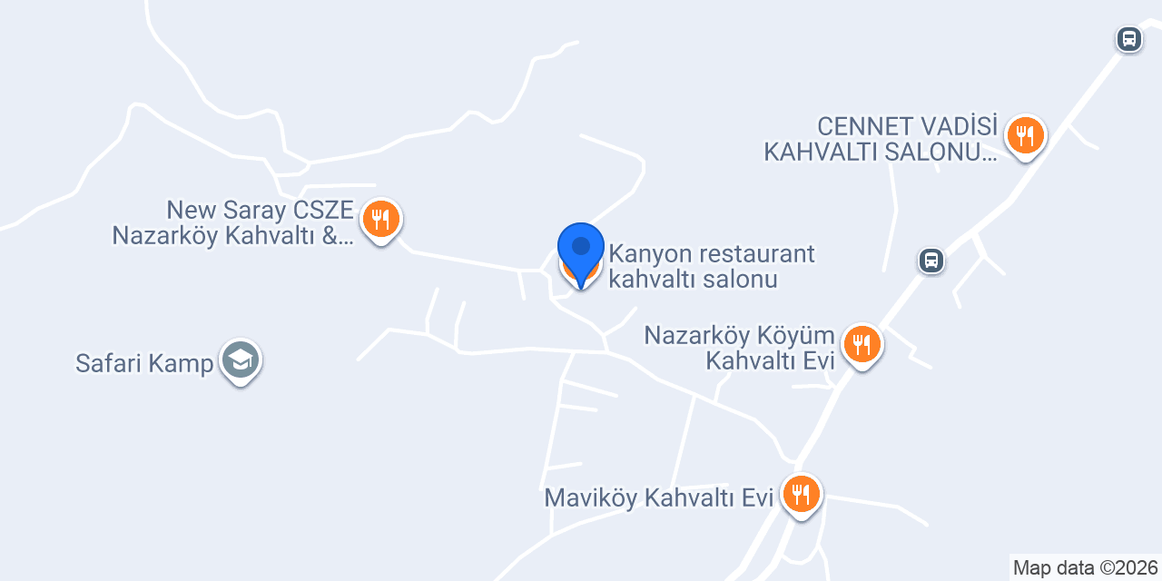 Kanyon restaurant kahvaltı salonu konumu