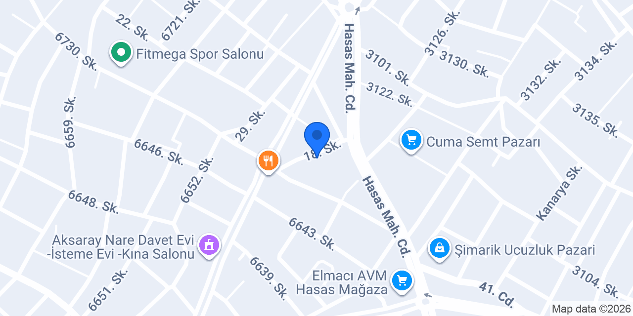 Meşhur 44 Çiğköfte konumu