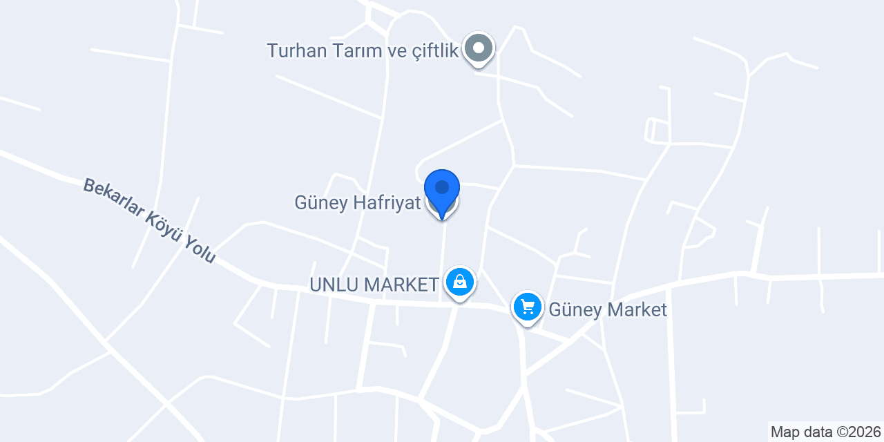 Güney Hafriyat konumu