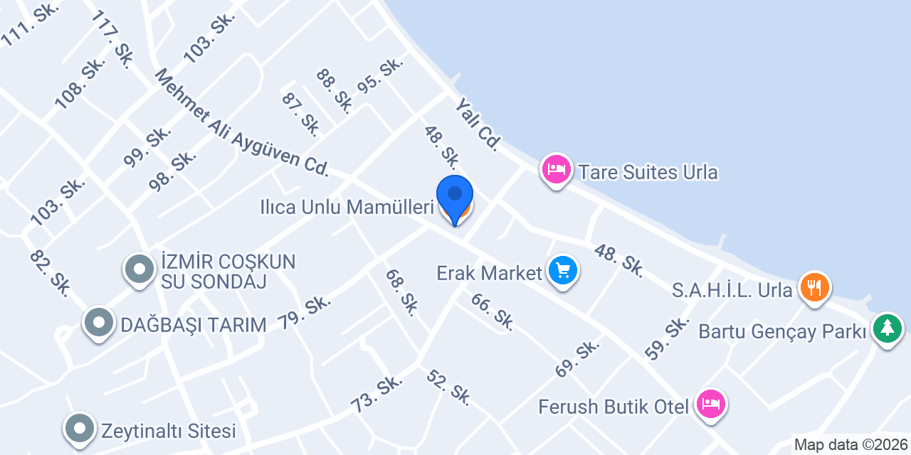 Ilıca Unlu Mamülleri konumu