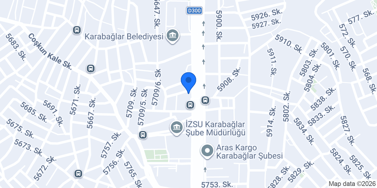 Yataş Bedding I Karabağlar konumu