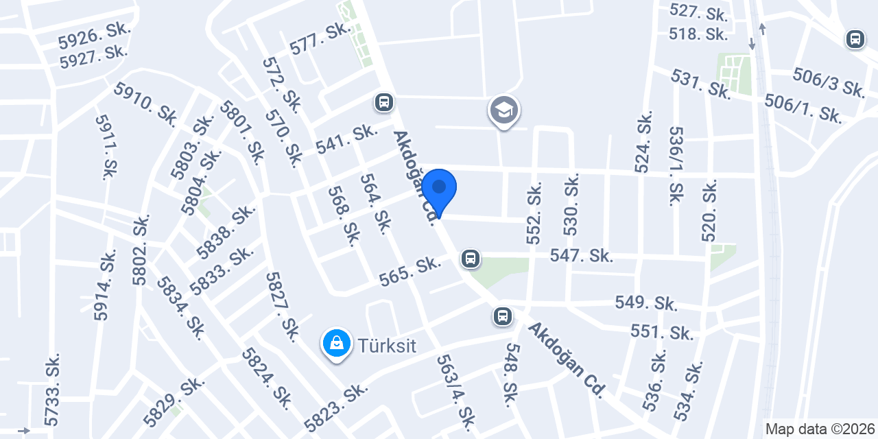 AKINCILAR ÖZEN PİDE konumu