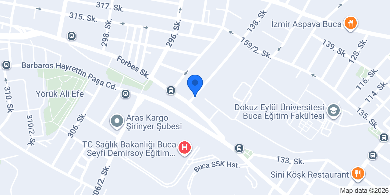 Caize Restorant konumu
