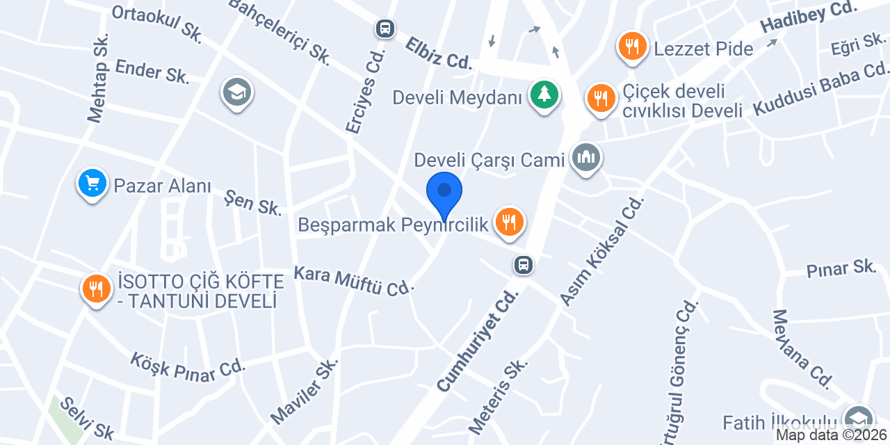 Eksi Mimarlık konumu