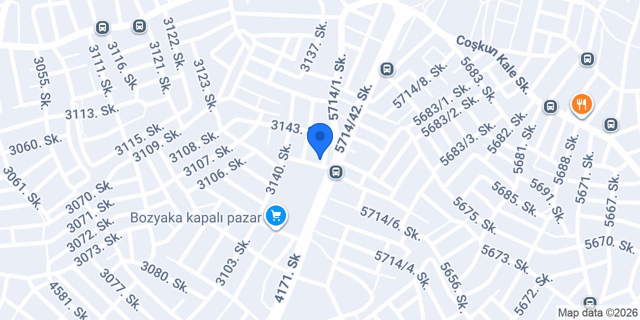 Pazar Cafe konumu
