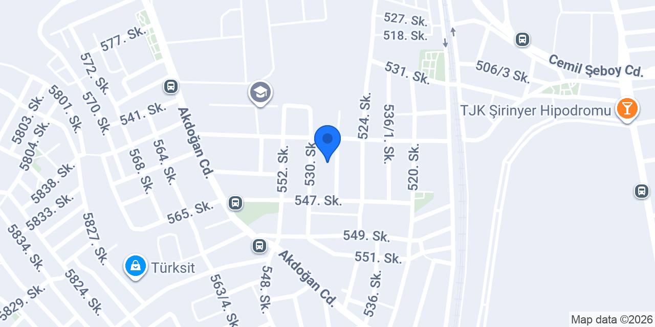 ÖZÇETİN NAKLİYAT konumu
