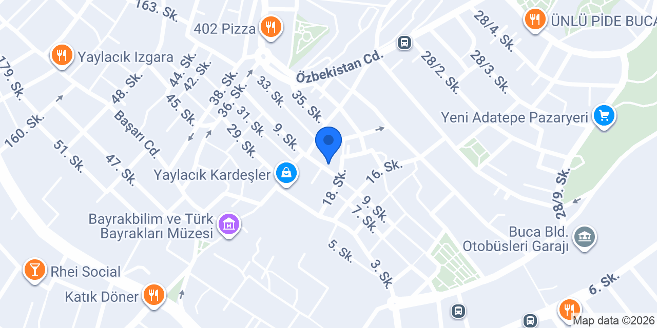 Cozi Koltuk Yıkama konumu