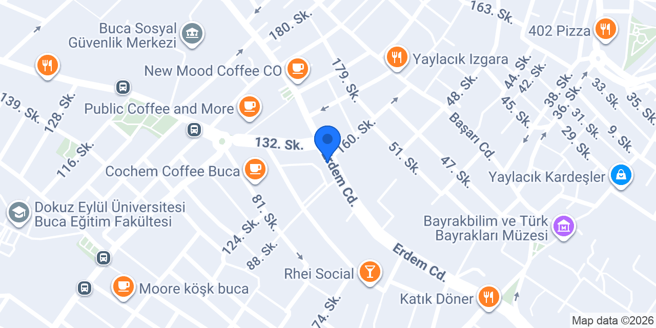 Buca Yağmur Sıhhi Tesisat & Doğalgaz tadilat konumu