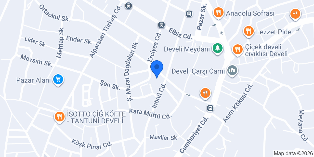 Mega AVM-Milangaz konumu
