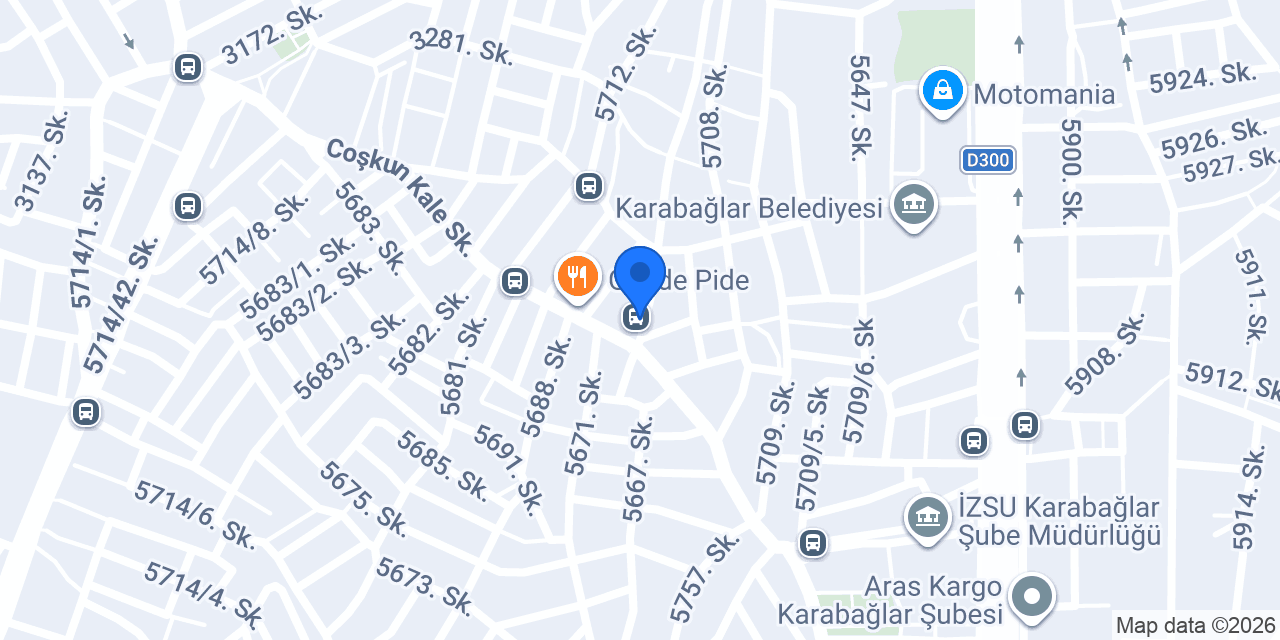 Egem Erkek Kuaförü konumu