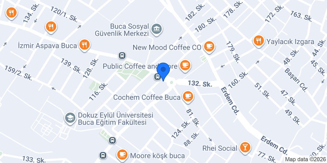 Özel G&A Diş Muayenehanesi konumu