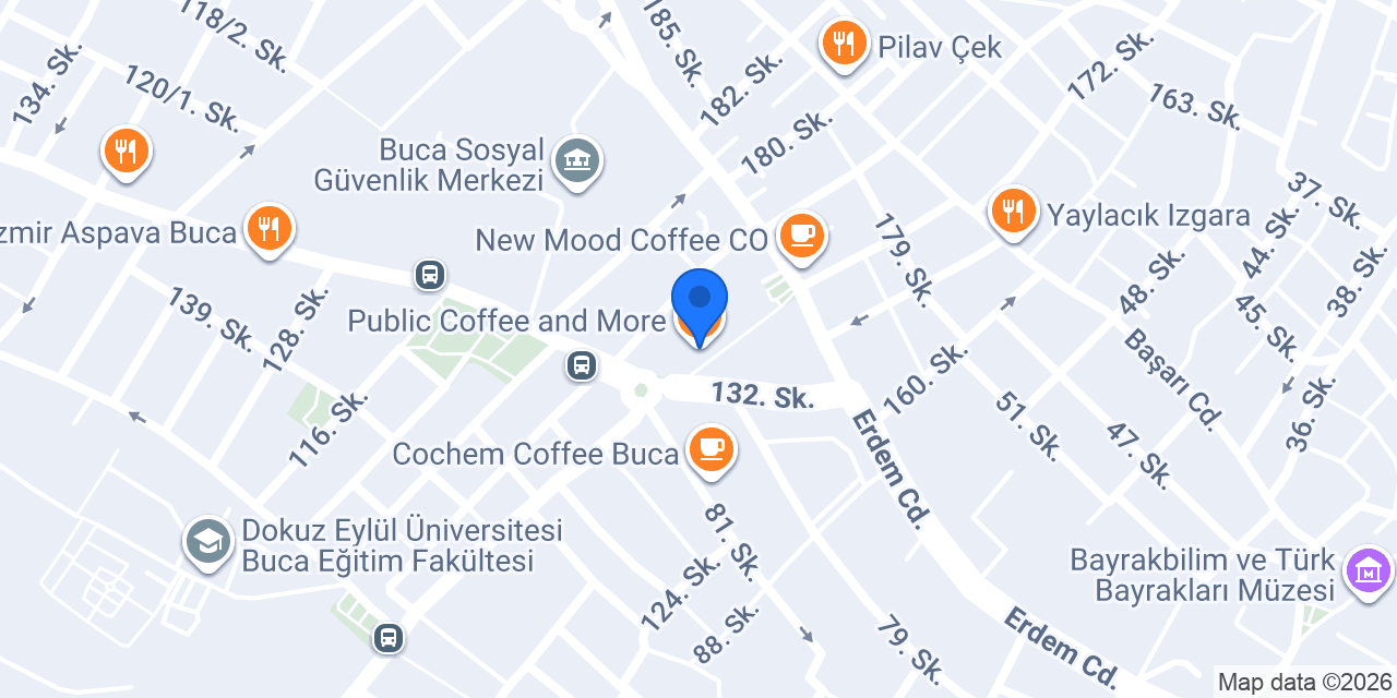 Public Coffee and More konumu