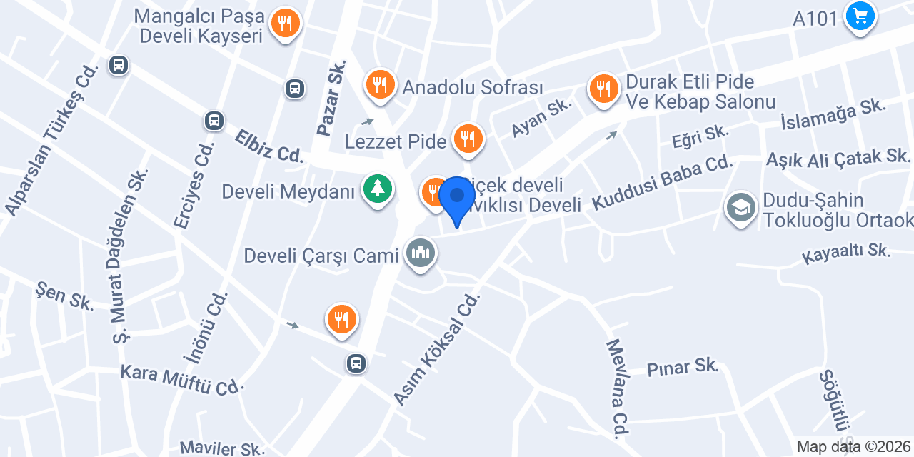 Maşlak Sarraf & Mücevherat konumu