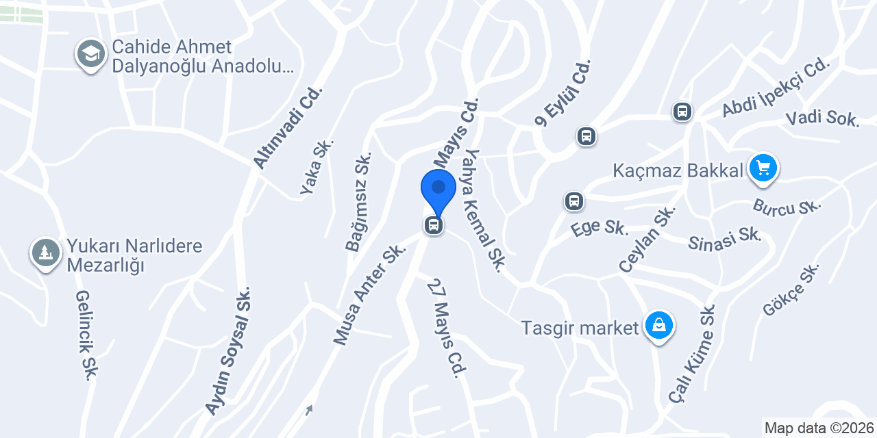 Özgür Market konumu