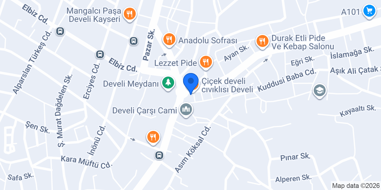 KATTAŞ OTELİ konumu