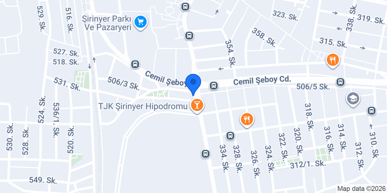 Yeni Damla Eczane konumu