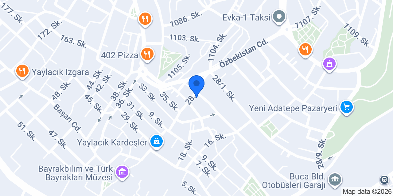 Red sıhhi Tesisat konumu