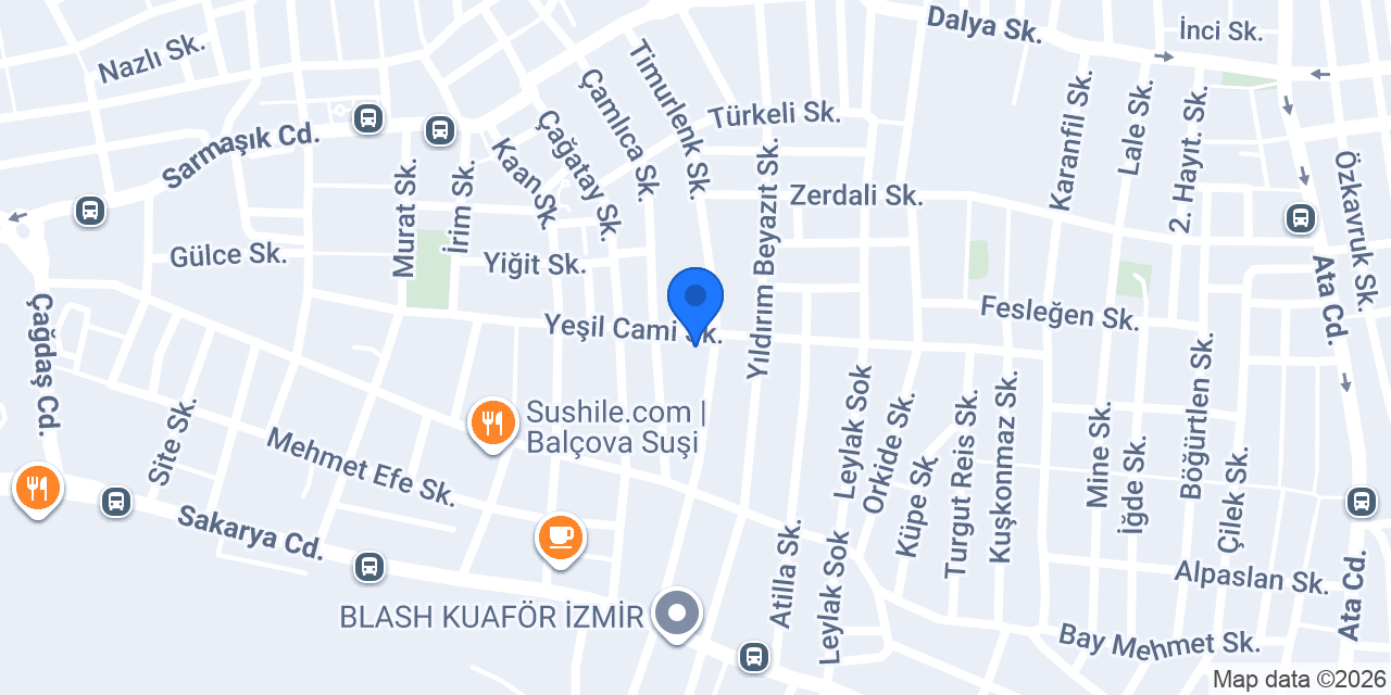 Özge Eczanesi konumu