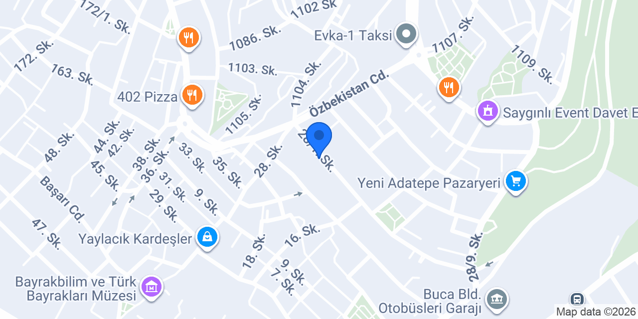 Elite Residence PLUS konumu